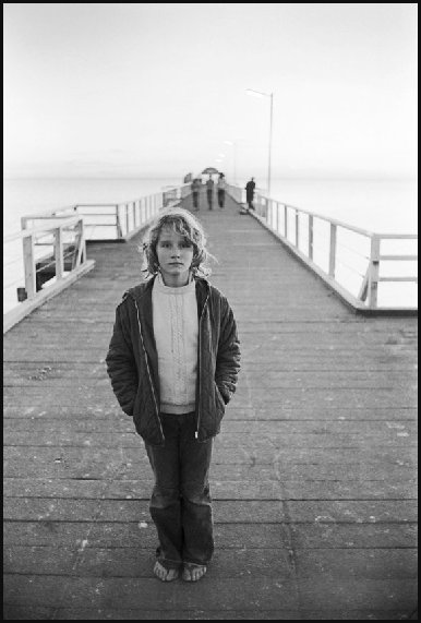 Kathy - On Brighton jetty 1973