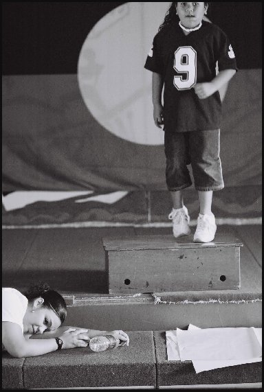 Young Black and Deadly indiginous dancers - Mt Druitt c.2002