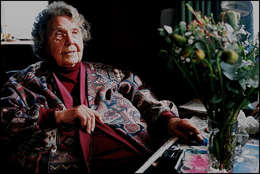 Poppy McFarlane on her 88th birthday at Hallett Cove - 2004