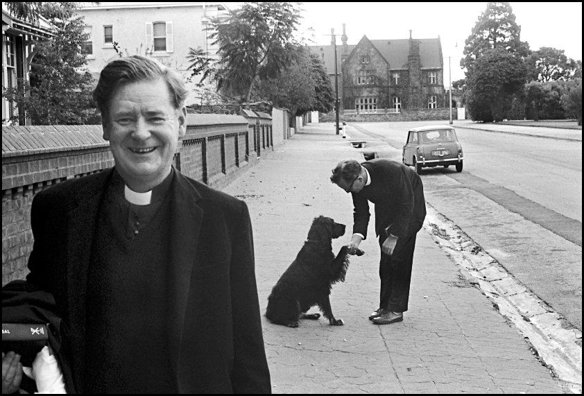 Adelaide priest & arts patron Father Owen Farrell - 1964