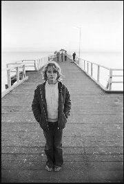 Kathy - On Brighton jetty 1973